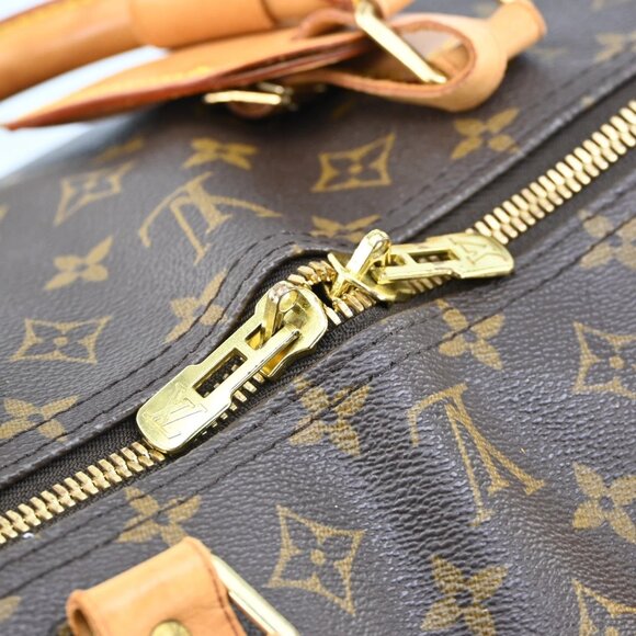 Authentic LOUIS VUITTON Keepall 60 Monogram Canvas Hand Bag bsj746-110625 - Picture 12 of 16